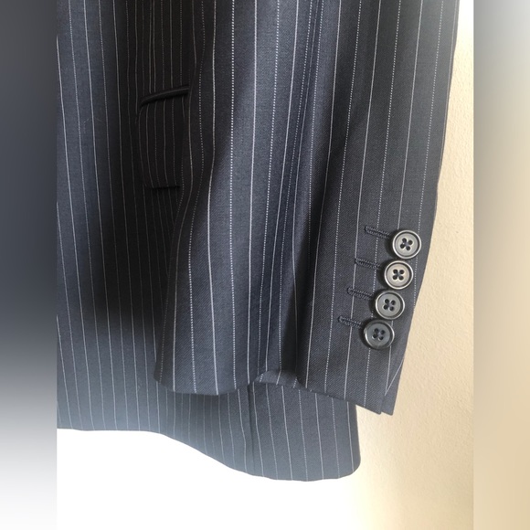 Vintage Claiborne Moores Blazer Extra Fine Wool 38R - Picture 4 of 13